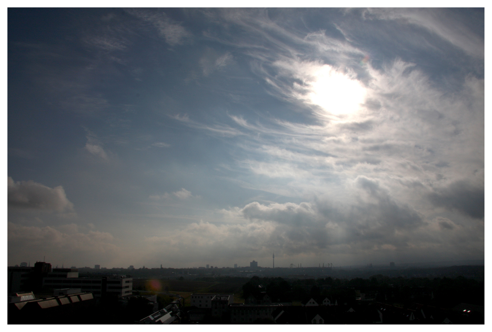 Ein Sonnenaufgang über Dortmund