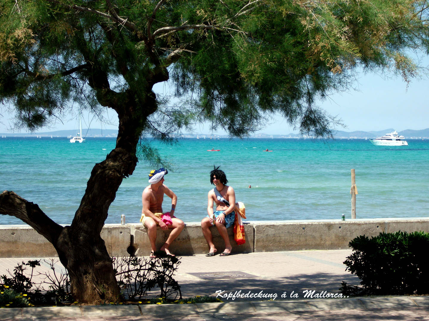 Ein Sonnenhut auf Mallorca? Ist ja langweilig..