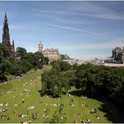 ein Sonnentag in Edinburgh