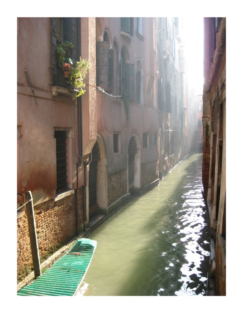 Ein Sonnentag in Venedig.