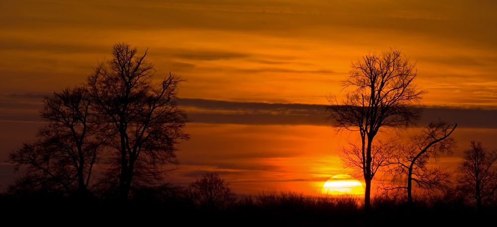 Ein Sonnenuntergang