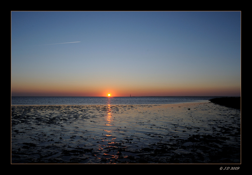 ein Sonnenuntergang...