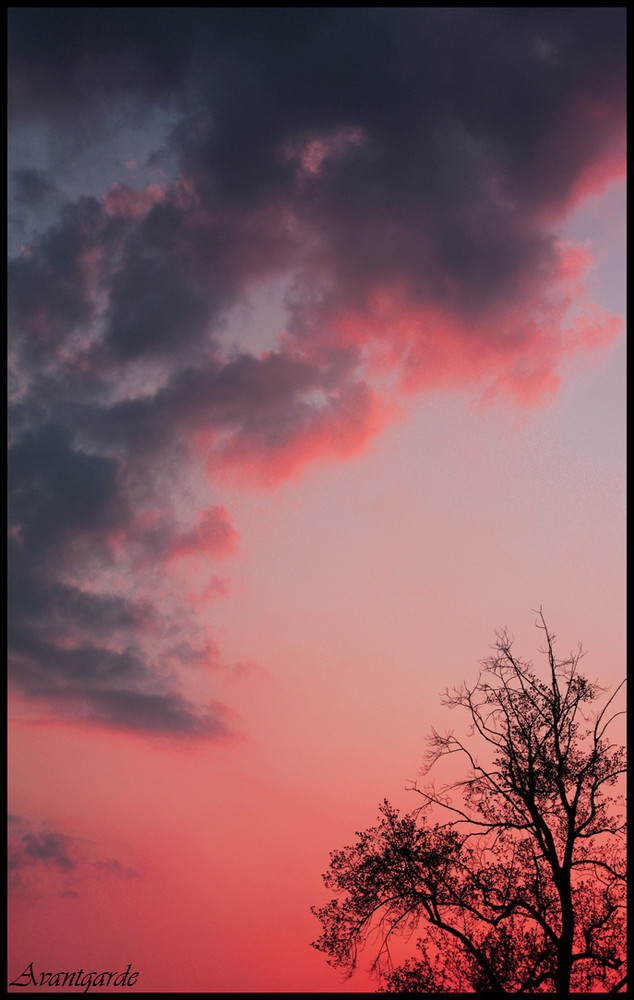 Ein Sonnenuntergang