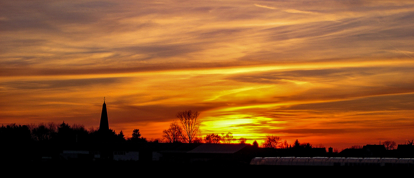 Ein Sonnenuntergang...