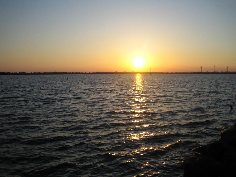 Ein Sonnenuntergang am südstrand