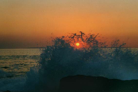 Ein Sonnenuntergang an der Irischen Küste