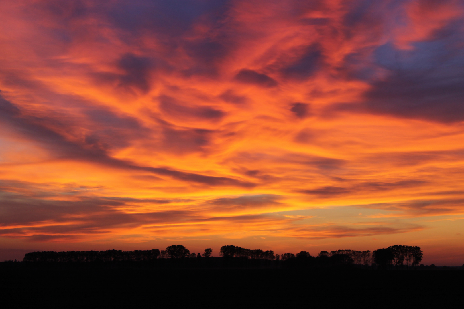 Ein Sonnenuntergang der ganz besonderen Art