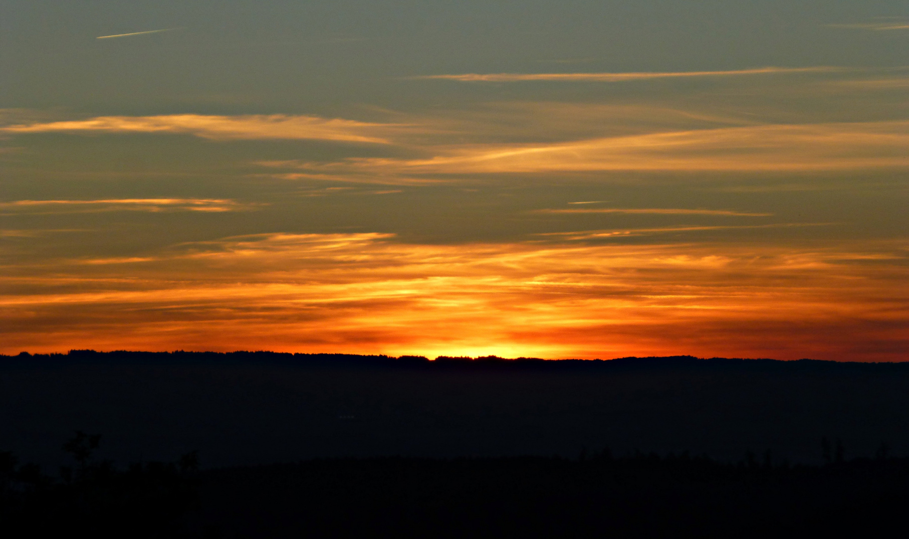 Ein Sonnenuntergang der magisch auf mich wirkt