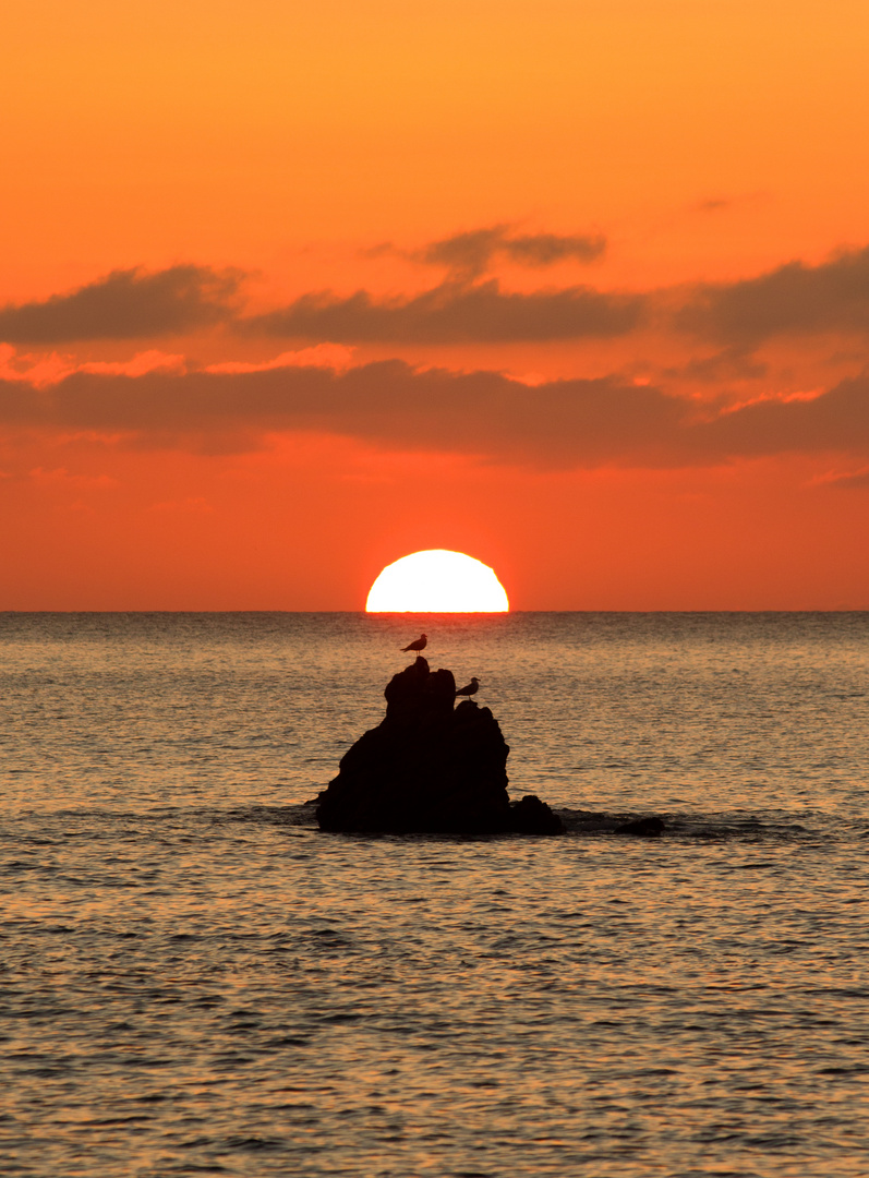 Ein Sonnenuntergang fuer Zwei