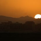 Ein Sonnenuntergang in Ägypten