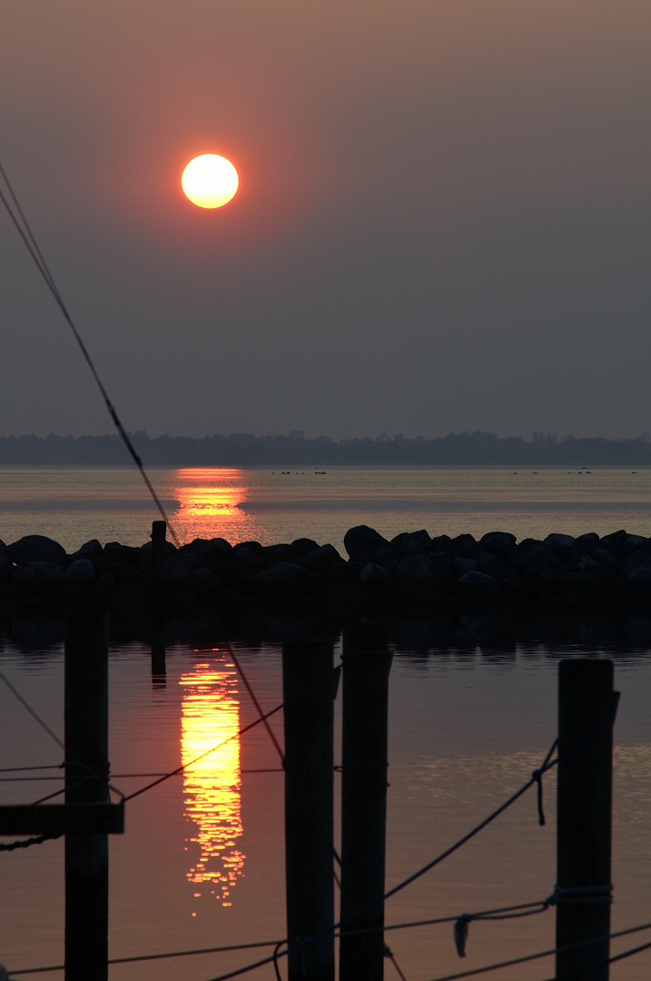 Ein Sonnenuntergang in Dänemark