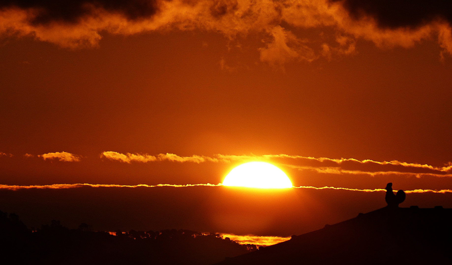 Ein Sonnenuntergang in Dalmatien 