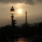Ein Sonnenuntergang in Paris