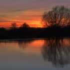 Ein Sonnenuntergang in rot...