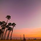 Ein Sonnenuntergang in Santa Monica
