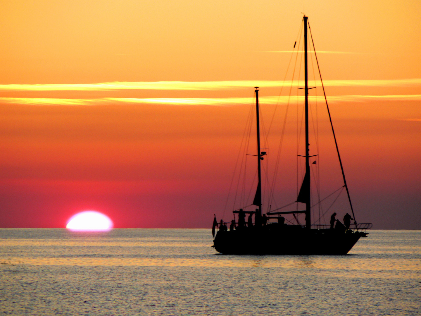 EIN SONNENUNTERGANG IN ZINGST