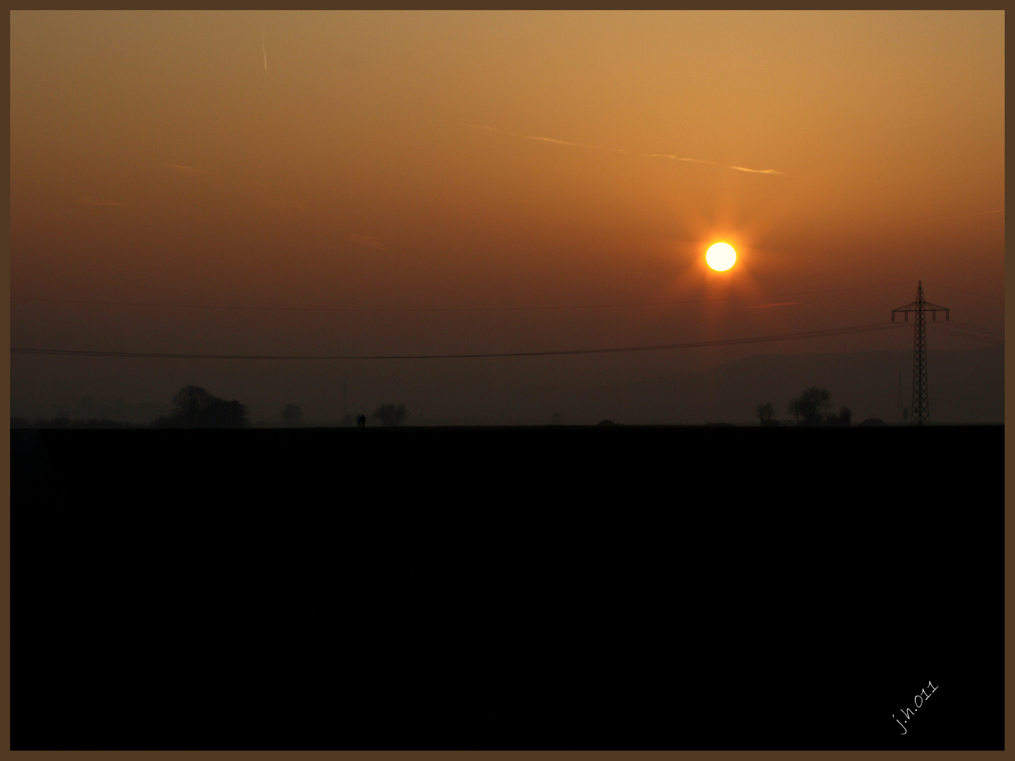 ein sonnenuntergang ist schon super