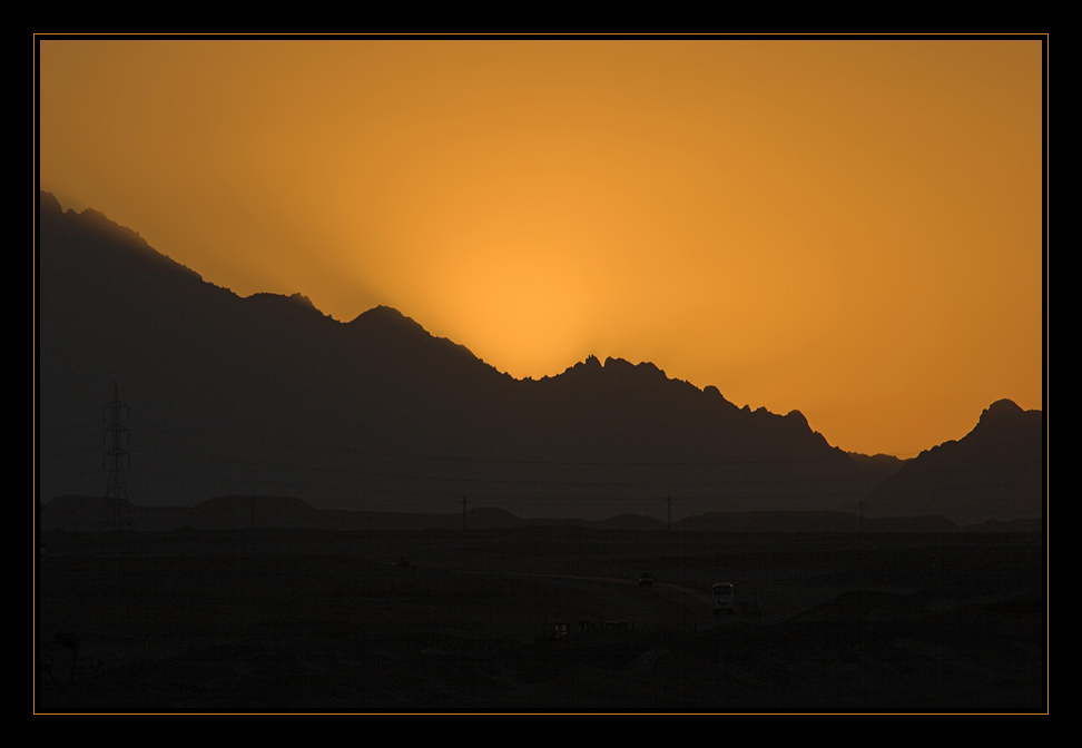 Ein Sonnenuntergang von vielen