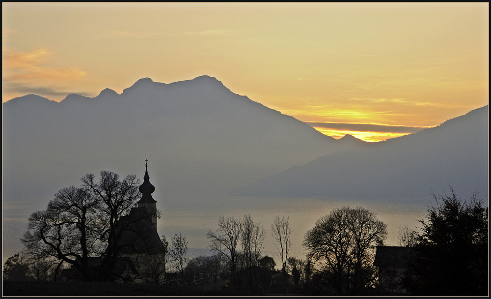 Ein "Sonnenuntergangscherrenschnitt"...