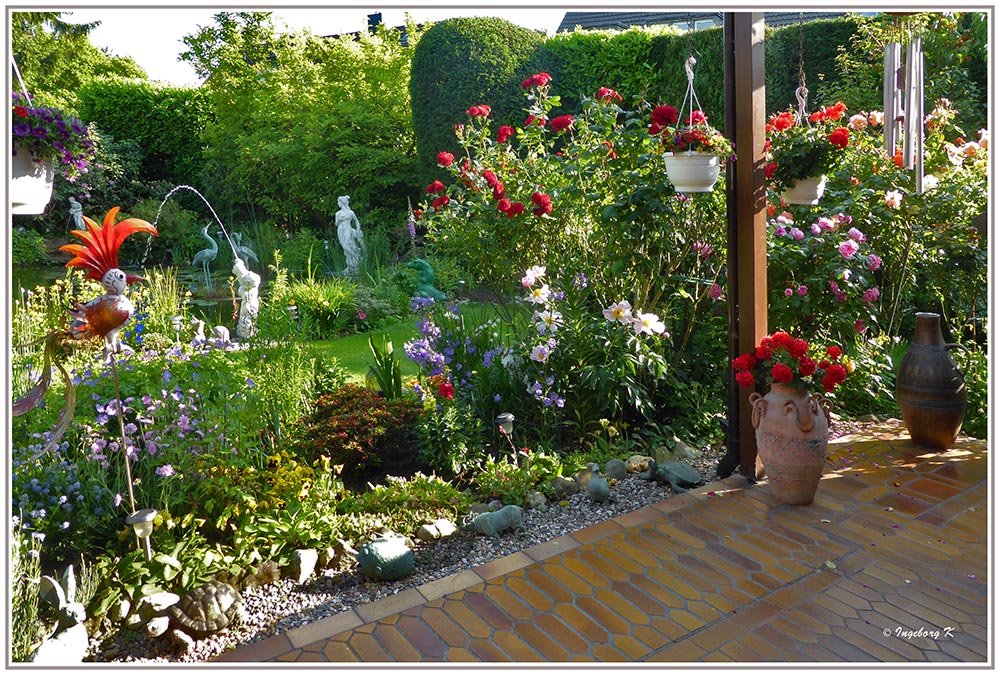 Ein sonniger Blumengruss aus meinem Garten zum Wochenende