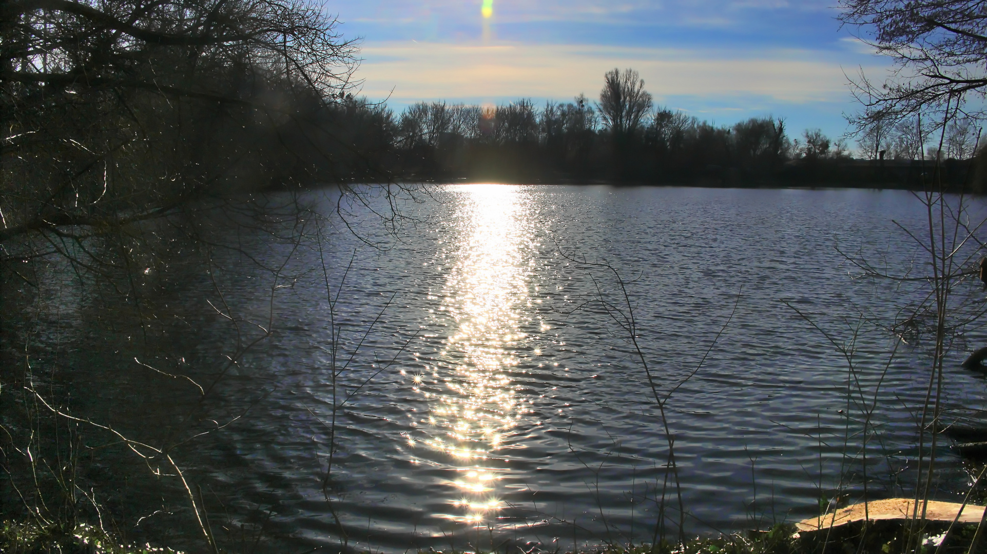 Ein sonniger Februar-Tag