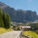 Ein sonniger Gruß mit einem Bild aus den Dolomiten gegen den grauen Herbstblues ...