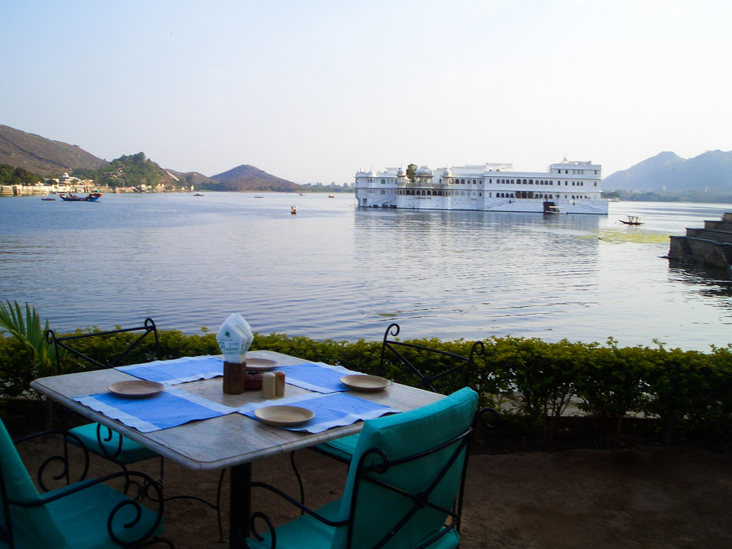 Ein sonniger Morgen in Udaipur