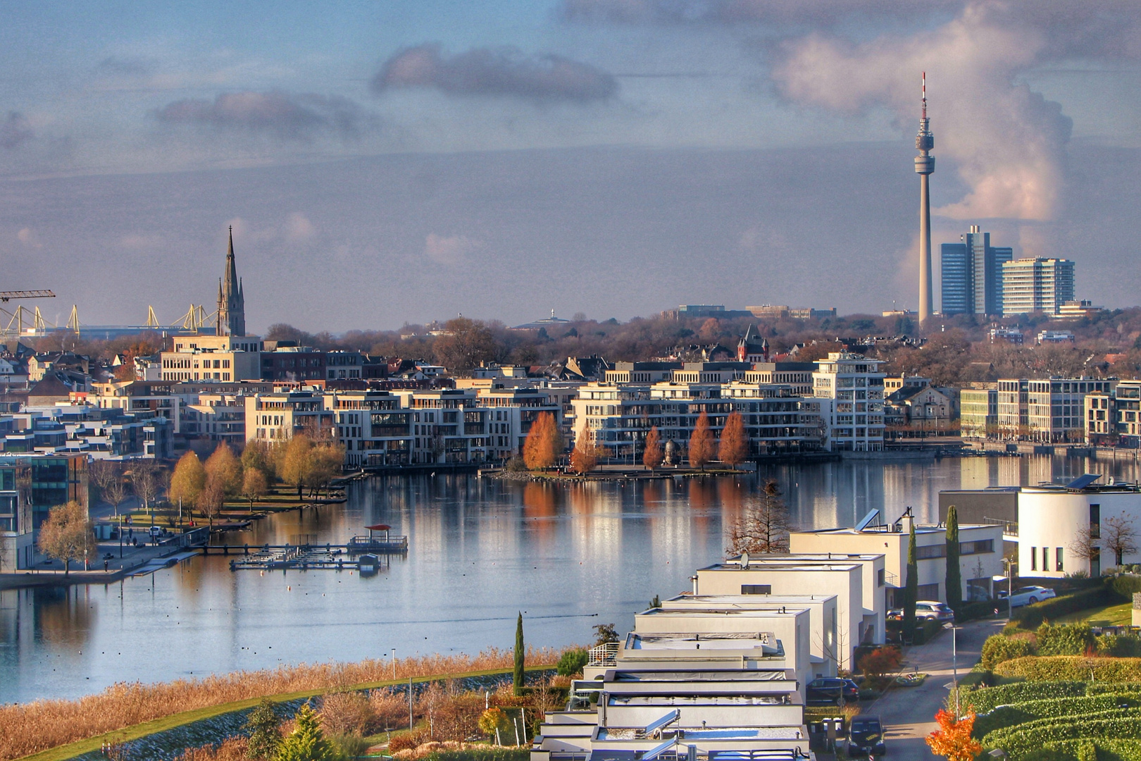 Ein sonniger Tag am Phönixsee..