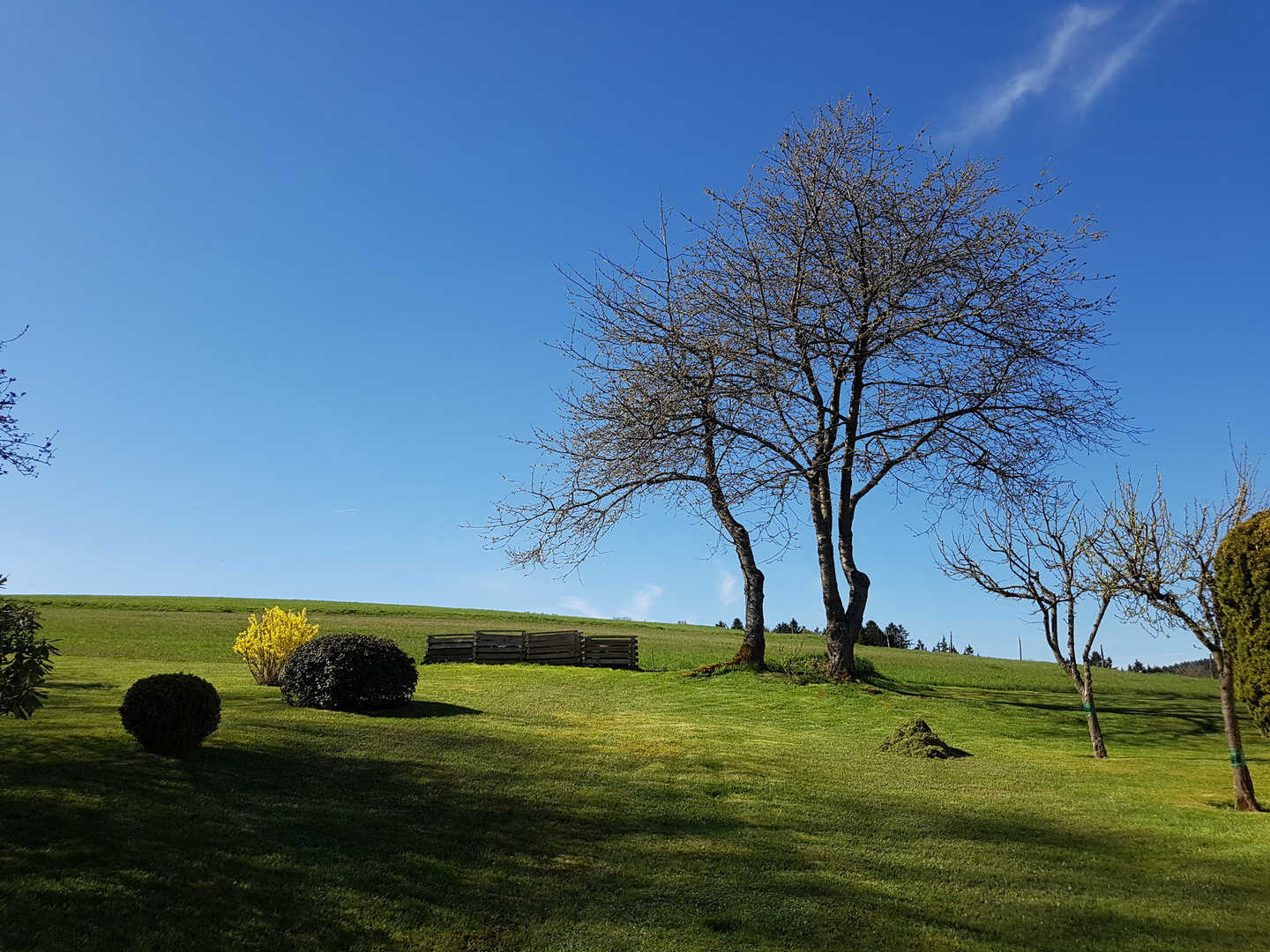 Ein sonniger Tag im April 2016