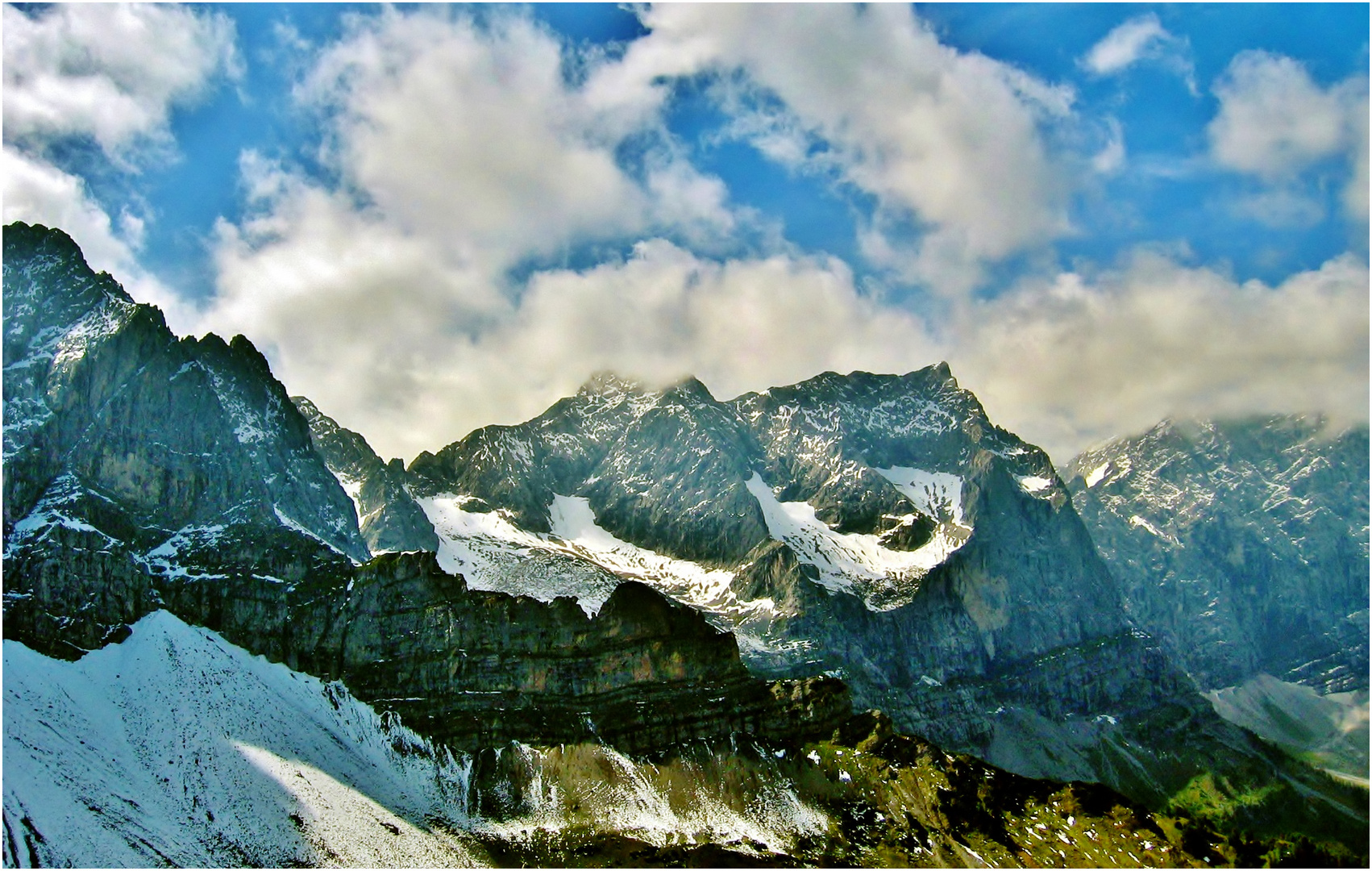 Ein sonniger Tag im Karwendel 