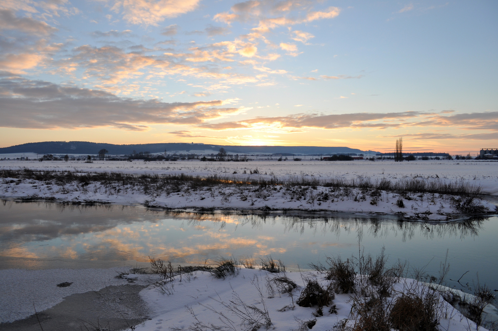 Ein sonniger Tag im Winter