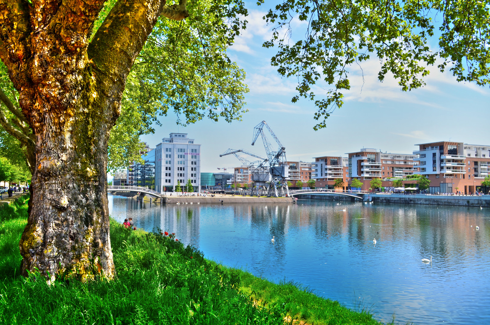 Ein sonniger Tag in Strasbourg