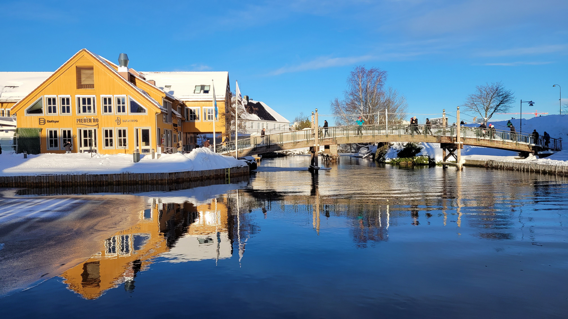 Ein sonniger Wintertag