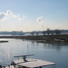Ein sonniger Wintertag am Rhein