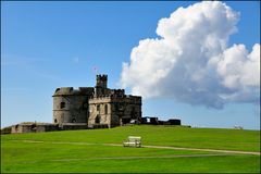 Ein Sonntagmorgen auf Pendennis-Castle / Südengland