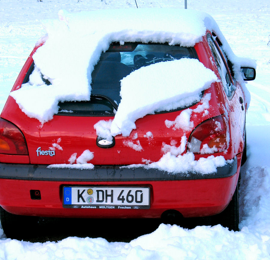 Ein später Rutsch Anfang Januar 2009