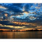 Ein Spätsommerabend am Rhein...