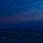 Ein Spätsommertag geht zu Ende III           DIe "Blaue Stunde" beginnt.