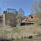 Ein Spaziergang an der Burg Bodenteich bei plus 1 Grad