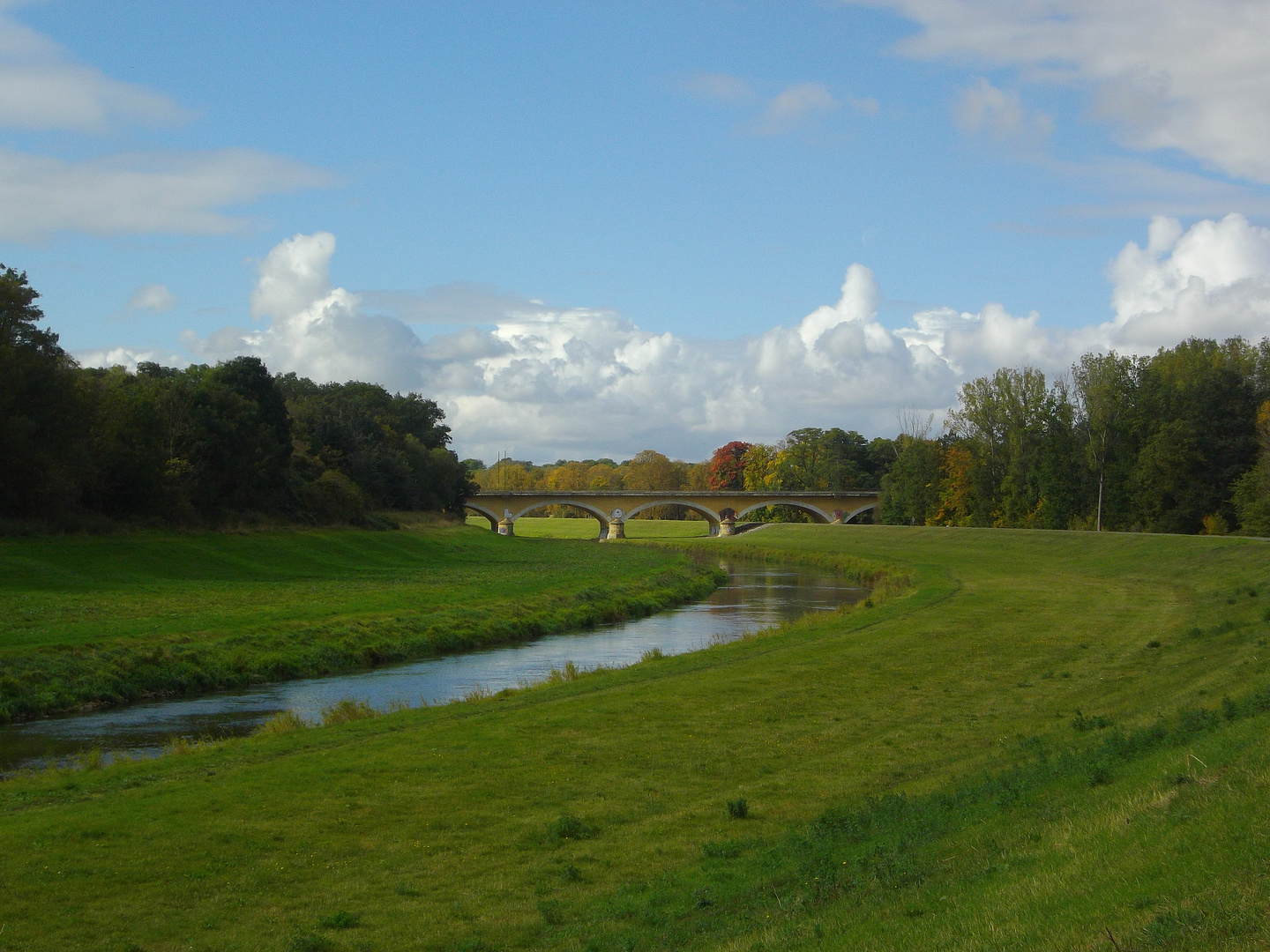 ein Spaziergang an der Elster