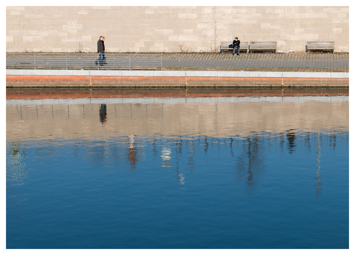 ein Spaziergang an der Spree