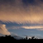 Ein spektakulärer Abendhimmel