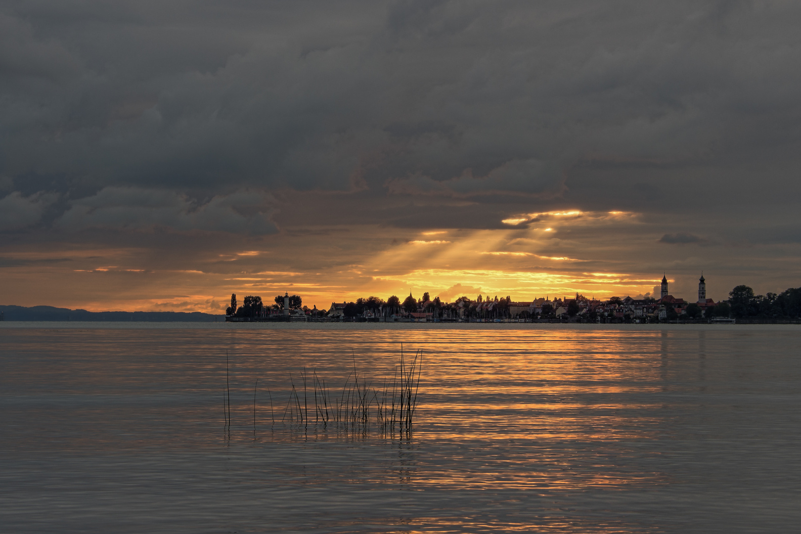 Ein Spiel aus Wolken und Sonne...