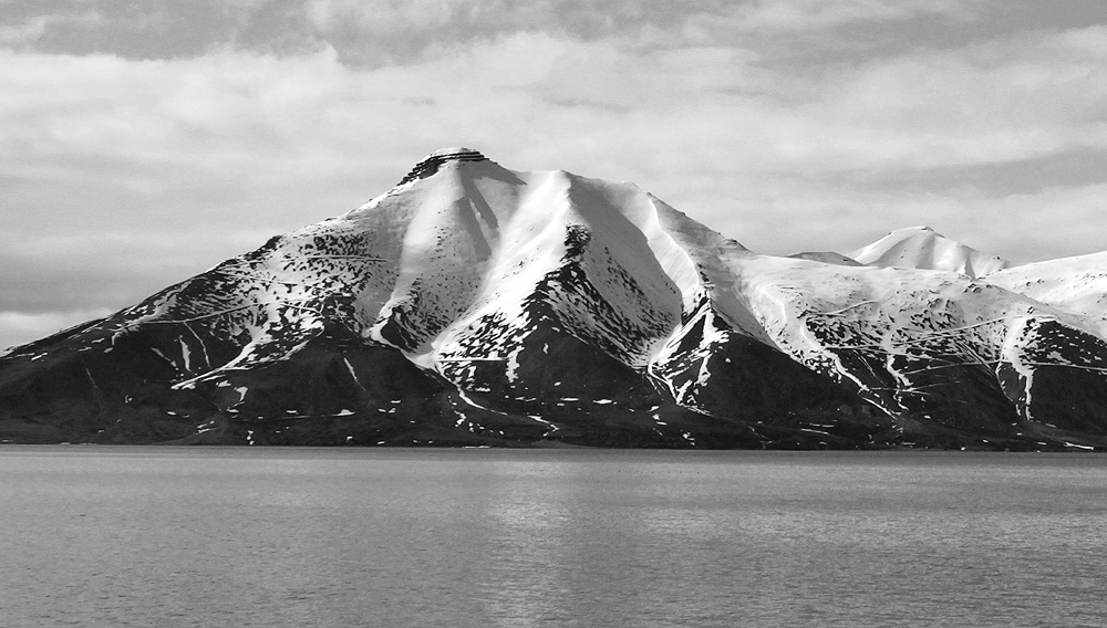 Ein Spitzbergen Gipfel