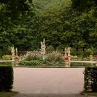 Ein Springbrunnen aus den Schloßpark von Weikersheim