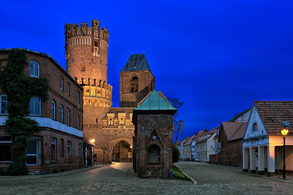 Ein Stadttor von Tangermünde