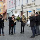 Ein Ständchen für alle Kumpels.