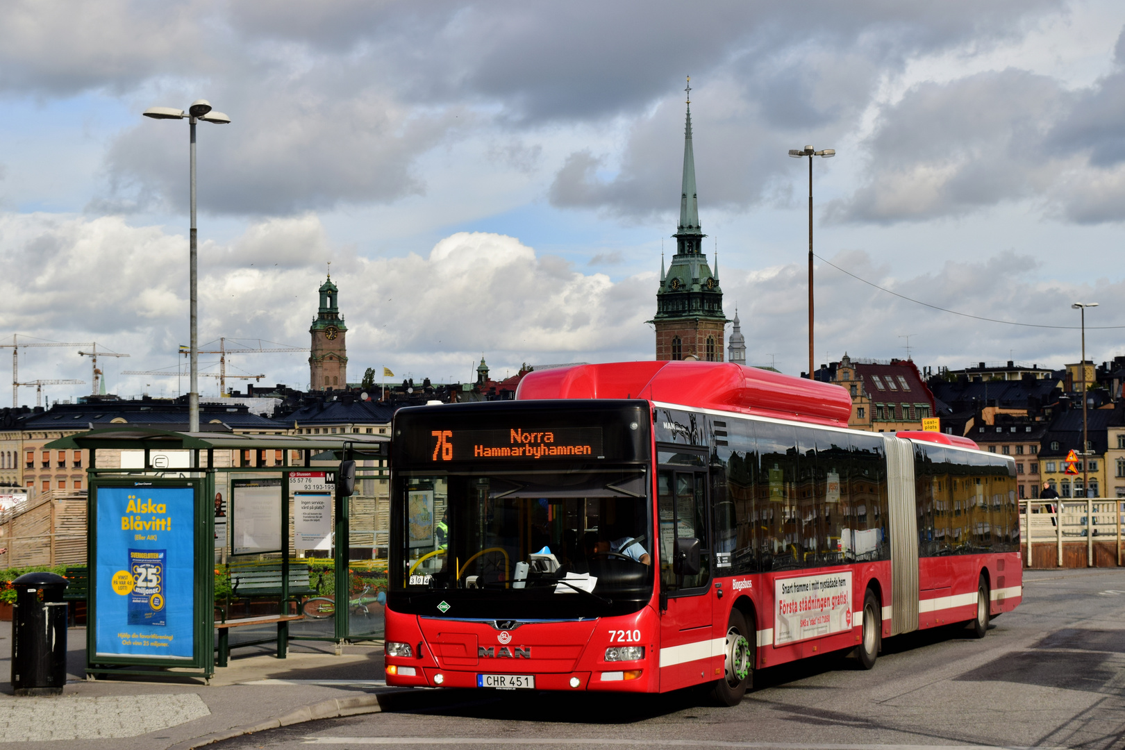 Ein Standardmotiv in Stockholm