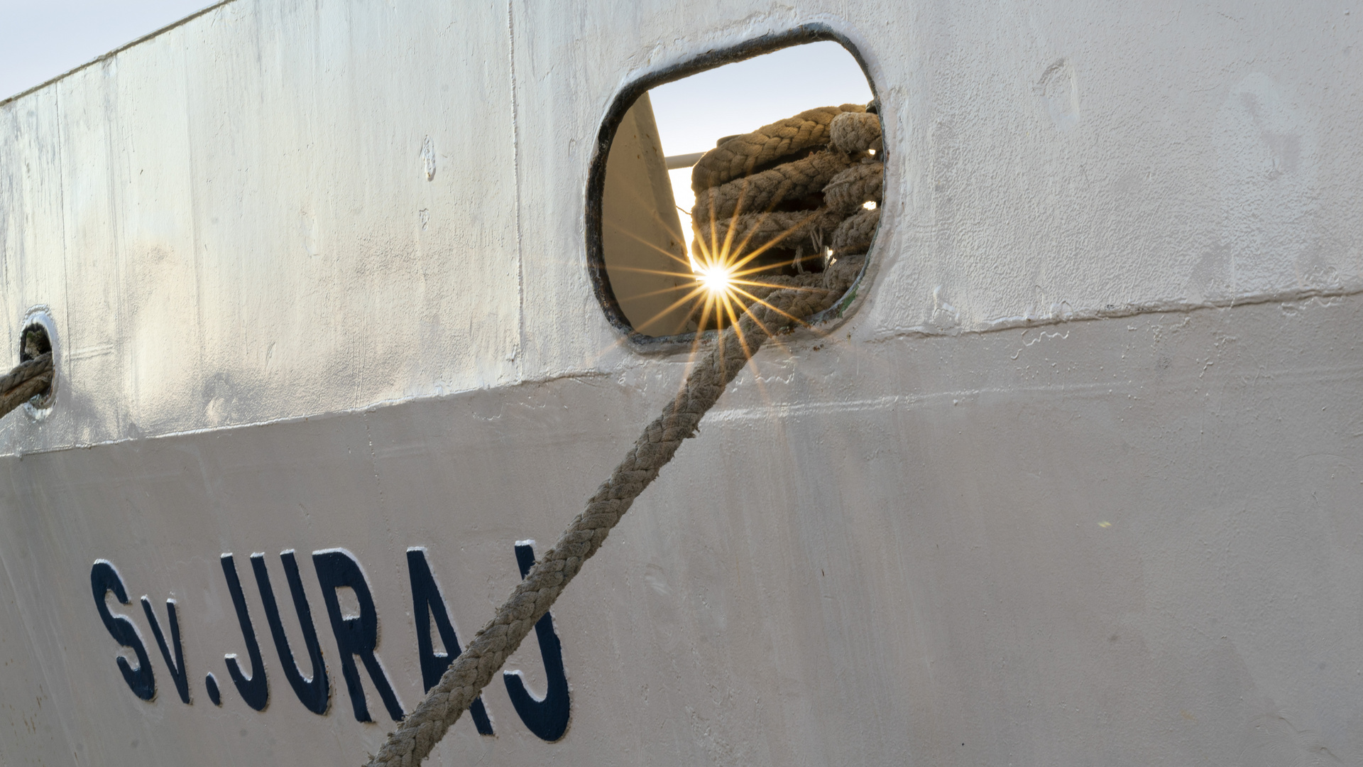 Ein Stern im Hafen