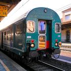 Ein Steuerwagen der Trenitalia